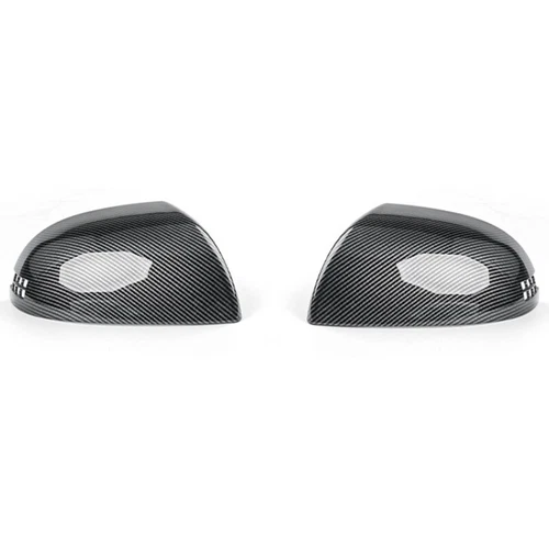 ABS Carbon Fiber Rearview Side Mirror Cover Caps For Hyundai IONIQ 6 2023 2024 - Picture 9 of 10