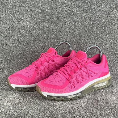 Nike Air Max Running Trainers Shoes Sneakers UK 5 Pink 705458-601 Women’s - Picture 2 of 7