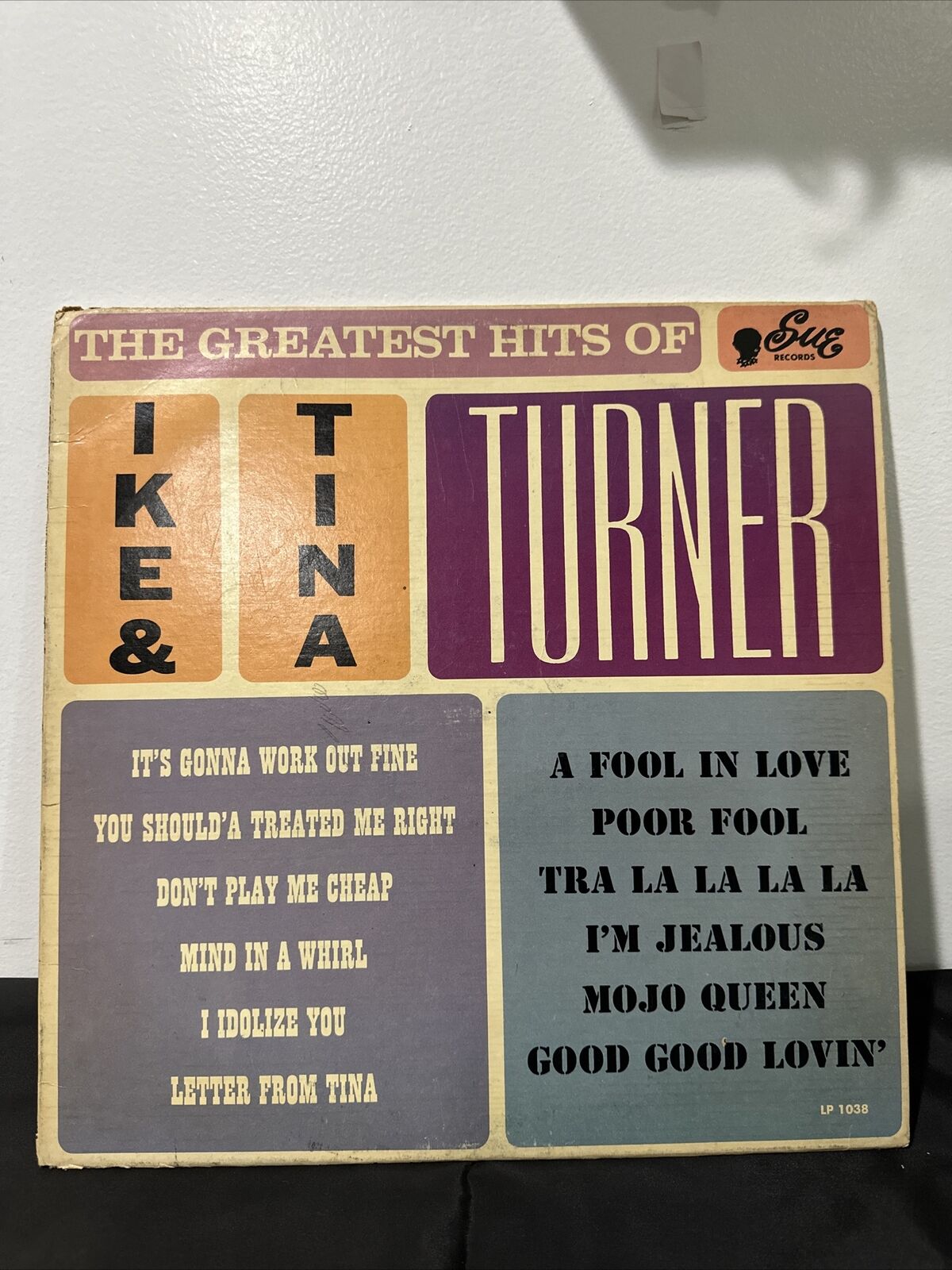 Ike & Tina Turner LP - Greatest Hits - Sue Records 1038