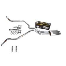 Silverado 96-99 Dual Exhaust 2.5 Ma Pipe Magnaflow Rc Tip Corner Exit