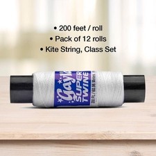 Super Twine Kite String Class Set Pkg. of 12 Rolls 