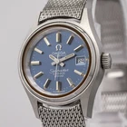 Vintage 1970s *NEAR MINT* OMEGA Seamaster COSMIC 2000 Cal.684 AT Navy 25mm Women