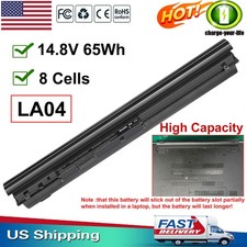 65Wh LA04 776622-001 Battery For HP Pavilion 14-N000 15-F000 248 G1 340 G1 G2 US