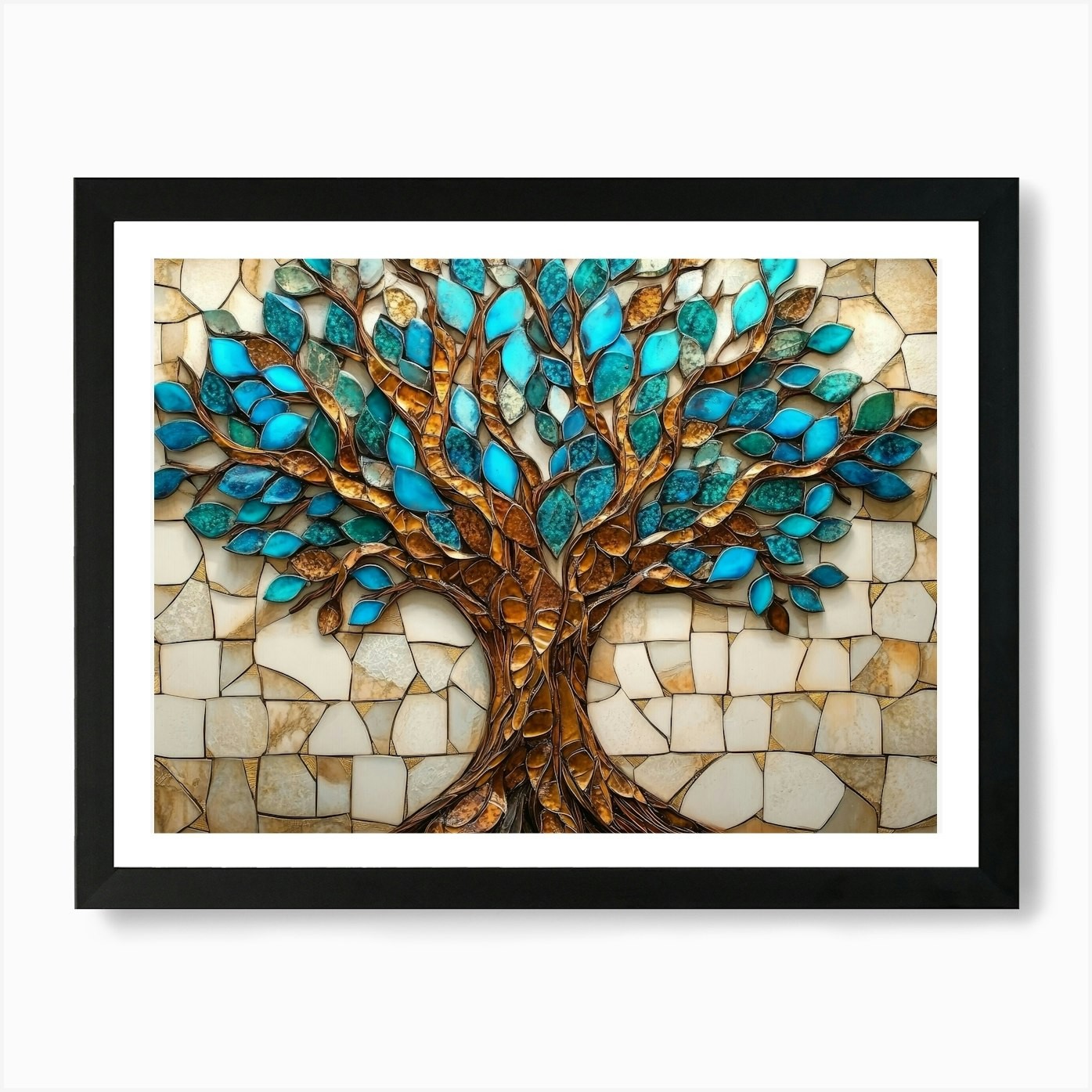 Tree Of Life 71 Art Print Framed Wall Art Poster Canvas Print Picture