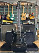 ESP LTD Deluxe H-1007 See-Thru Black 2012 7-String Electric Guitar