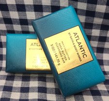 2-Pack NEW Men's Shop Atlantic Cleansing Bar 5 oz Bath  Body Works