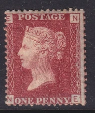 1d Red Plate 199 UNMOUNTED MINT(1)