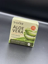 Sadoer Aloe Vera Collagen Eye Mask Soothing, Anti-Wrinkle, 80g 30 Pairs X 2