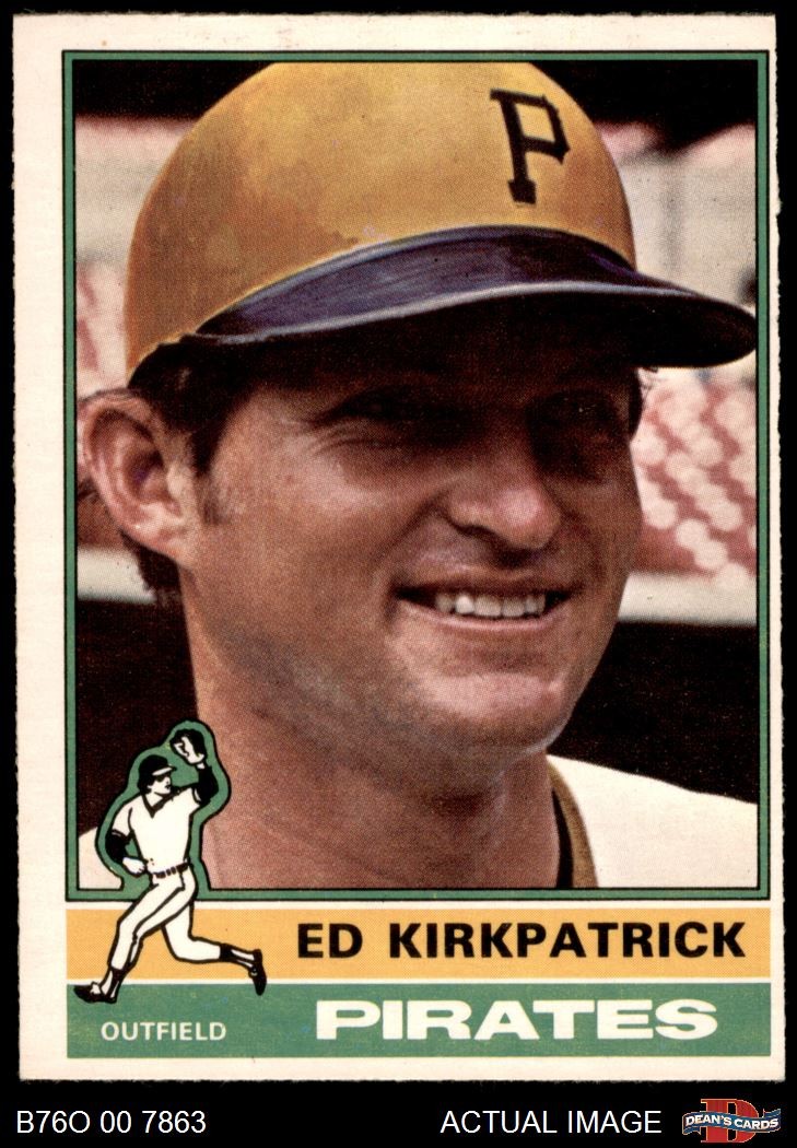 1976 O-Pee-Chee #294 Ed Kirkpatrick Pirates 4 - VG/EX