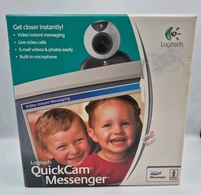 Vintage 2002 Logitech QuickCam Messenger #623018-0403 