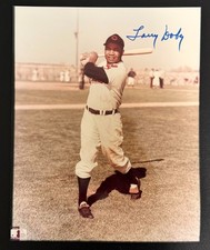 LARRY DOBY Autograph Signed 8x10 Photo Cleveland Indians Baseball HOF Died 2003