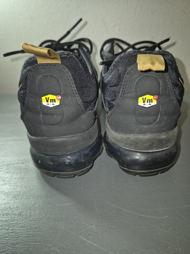 Nike Air Vapormax Plus Negro Metálico Dorado Antracita BQ5068 001 Para hombres Talla 8 - Imagen 6 de 8