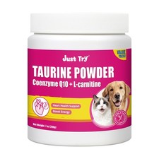7OZ Taurine for Cats  Dogs with CoQ10 - Heart Supplement Powder Support Hear...