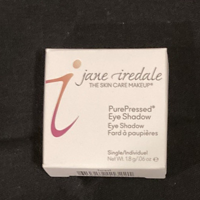 Jane Iredale Pure Pressed Eye Shadow .06 oz FOREST New in Box Gold Compact NRFB