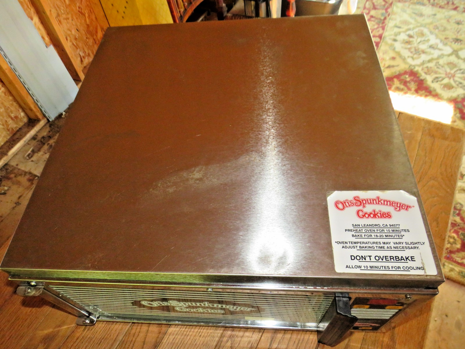 OTIS SPUNKMEYER  OS-1 COMMERCIAL COOKIE MUFFIN CONVECTION OVEN NO TRAYS - WORKS