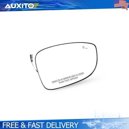 OEM Heated Blind Spot Right Passenger Side Mirror Glass For Honda Accord 18-21