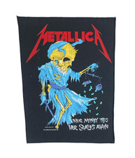 Vintage 1988 Metallica Backpatch Their Money... Again Thrash Metal 80er Slayer