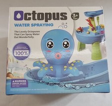 Octopus Water Spraying Bath Toy USB Rechargeable Kids Outdoor Summer Fun