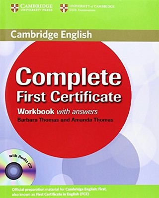 Complete First Certificate Workbook with Answers and Audio CD,Am