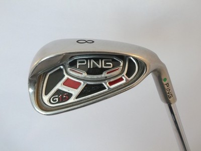Ping G15 # 8 Eisen - AWT Regular Stahl - grüner Punkt ~gebraucht~