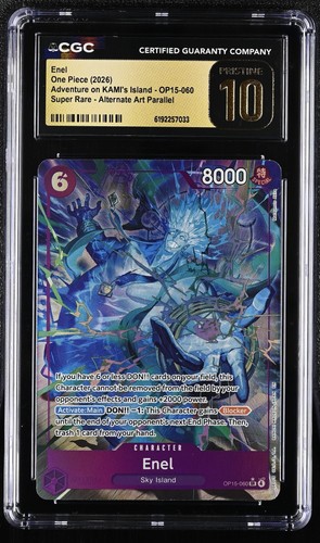 Enel (Alternate Art) graded CGC 10 for sale on eBay