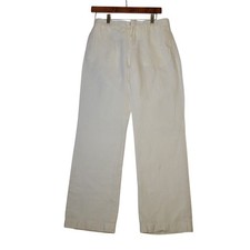 Polo Ralph Lauren 100 Linen Size 18 Ivory Cream Pants