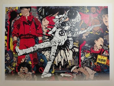 Death NYC 13x18 Pop Art Limited Edition Signed Numbered Akira