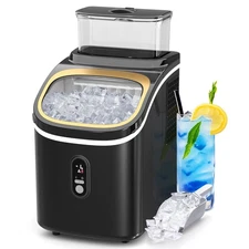 ZAFRO Countertop Ice Maker 30Lbs/24H Automatic Cleaning Function and 24-Hour Tim