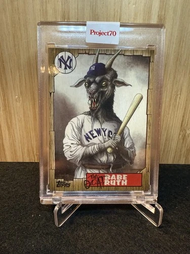 2021 Topps Project70 Babe Ruth #666 Yankees
