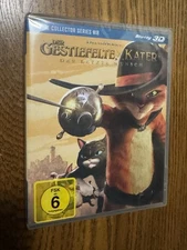3d Blu-ray Puss in Boots: The Last Wish (German Packaging) English Audio New!