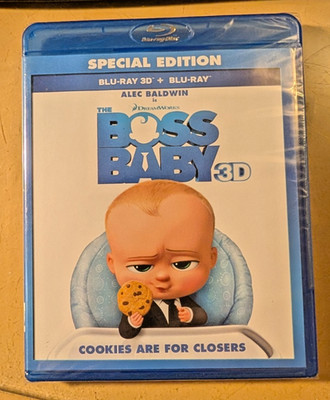 The Boss Baby (Deluxe Edition) (Blu-ray, 2017)
