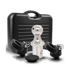 60618, Puck System Gooseneck Hitch Ball Kit, Compatible with 2013-2025 Dodge ...