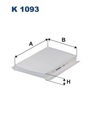 Filtron Filter, Innenraumluft K 1093 FüR CitroËN Peugeot DS-image