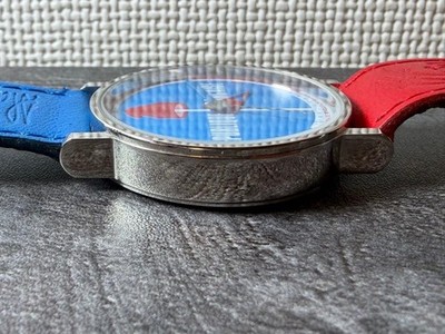 Alain Silberstein Quartz Watch 1989 Rare France Revolution 200th Anniversary Fro