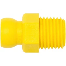 Loc-Line 46426 Acid Resist Npt Connector, 1/4In, Pk50