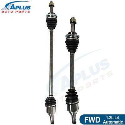 CV Axle Shaft Front Left & Right Set for 2013 Chevrolet Spark 1.2L Auto Trans