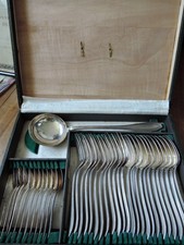 BOULENGER ** Ancienne Ménagère 37 pieces en Métal Argenté **