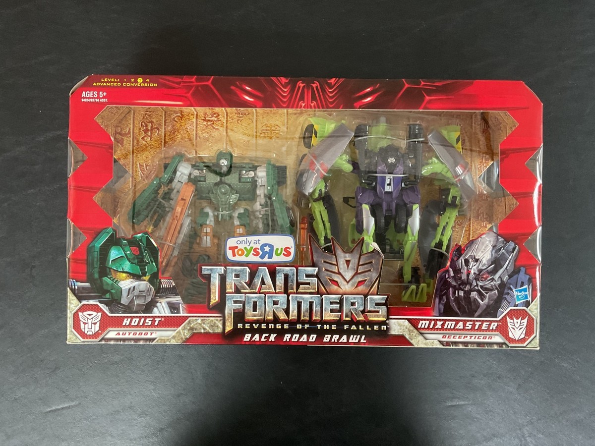 Transformers Revenge of The Fallen Back Road Brawl Hoist Mixmaster