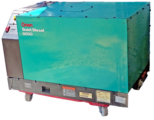 Cummins Onan Quiet Diesel 8000 8kW RV Generator 8HDKAK Tested Running