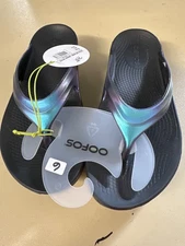 Oofos Oolala Luxe Women, Midnight Spectre, W6