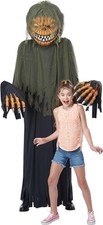 Pumpkin Monster Towering Terror Prop Fancy Dress Halloween Deluxe Adult Costume