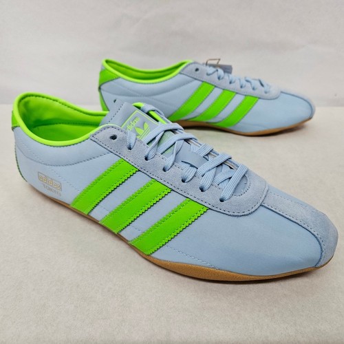 Adidas Tokyo Retro Sneakers JQ0582 Clear Sky Solar Green Gum Women's Size 9 - Picture 2 of 10