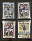 Konnor Griffin Bowman 4-Card Lot Chrome Bowman Chrome/Sterling Pirates