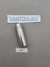 Snap On Tools 3/8" Drive 19MM 6PT Metric Deep Chrome Socket SFSM19 USA 