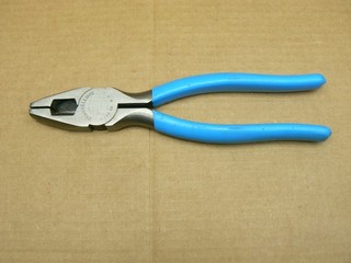 Alicates Channellock 348 Linesman 8 5" pulgadas azul Hecho en EE. UU.
