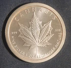 2019 SILVER SHIELD CANNABIS 1 oz .999 Silver Round  Lot 110751