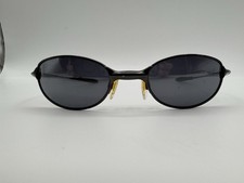 Oakley E Wire 2.1 Black Frame Grey Lens Spring Hinges