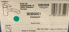 Grohe 30306DC1 Pull Out Kitchen Faucet, Super Steel Infinity Finish READ