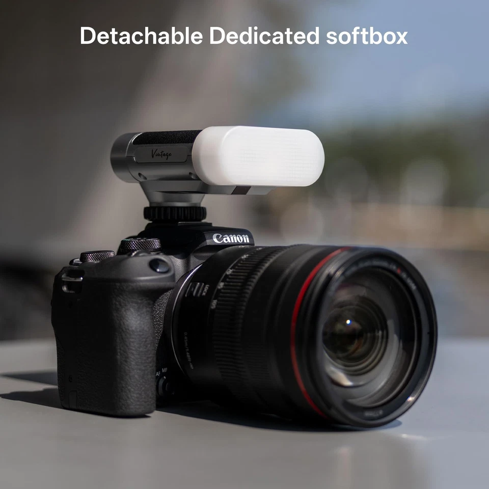 24W/s Retro Flash for Camera, 0.1-1.5s Recycle Small Camera Flash, 800mAh On Ca - Image 2 of 4