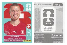2026 Panini FIFA World Cup SUI6 Nico Elvedi Switzerland Sticker, LATAM